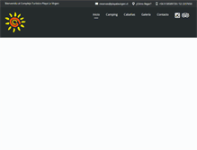 Tablet Screenshot of playalavirgen.cl
